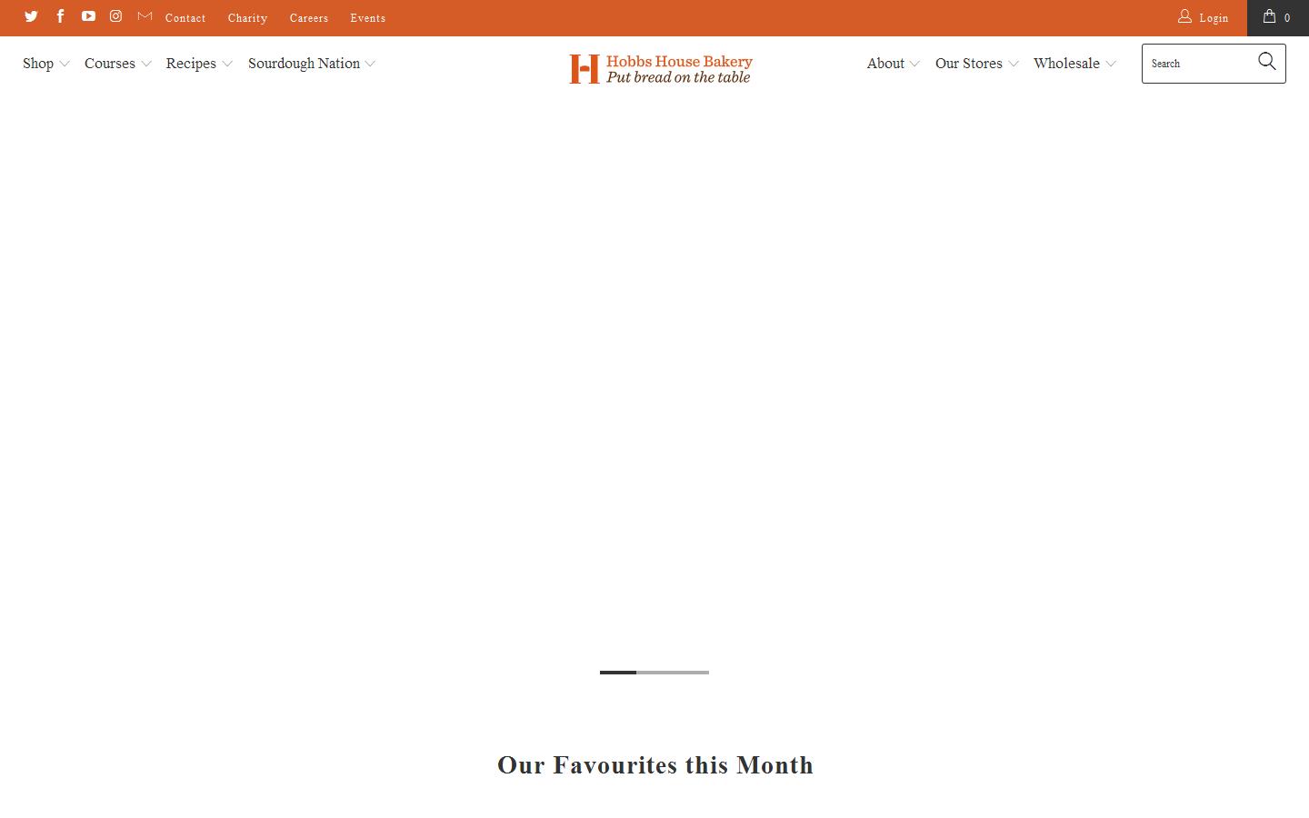 Hobbs House Bakery Website