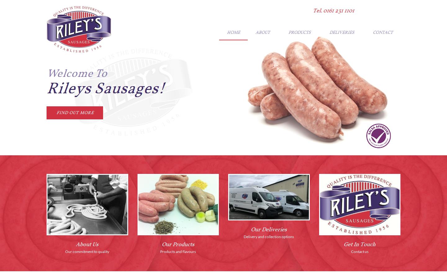 Riley''s Sausage Website