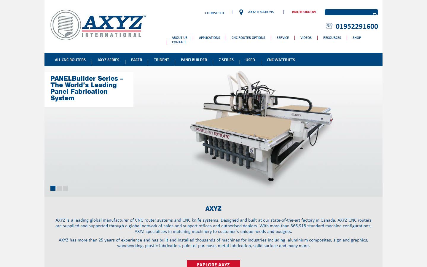 A X Y Z Automation Website
