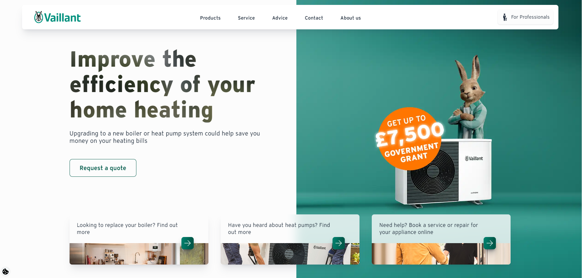 Vaillant Group Website