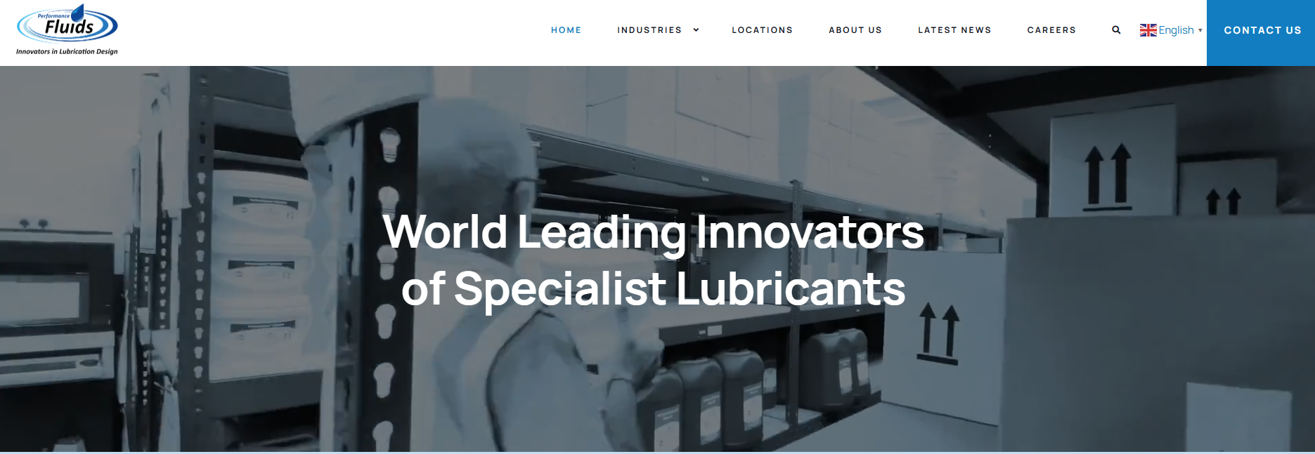 Performance Fluids Ltd Website