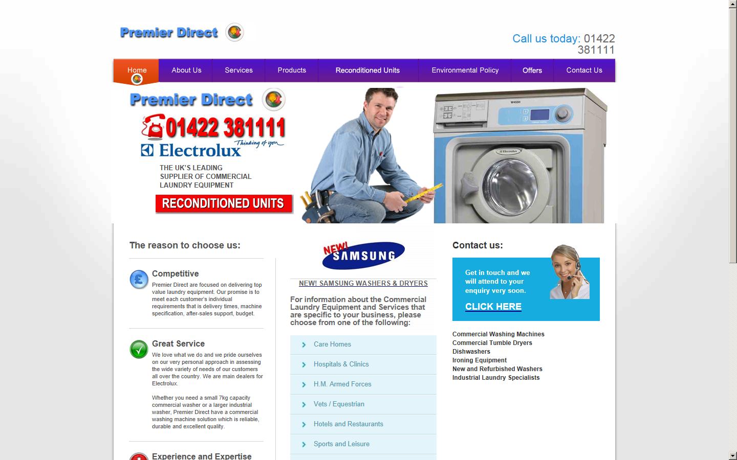 Premier Direct Website