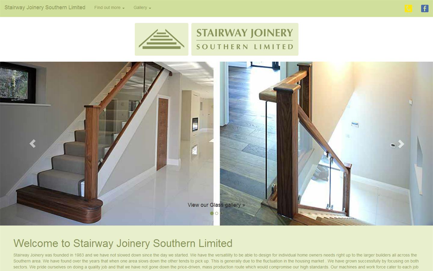Stairway Joinery Southern Ltd Website