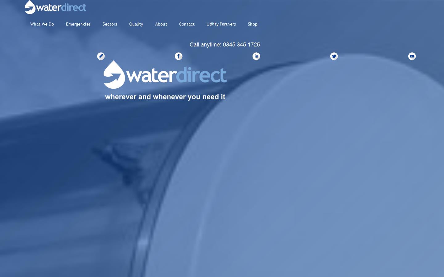 Water Direct Ltd Website