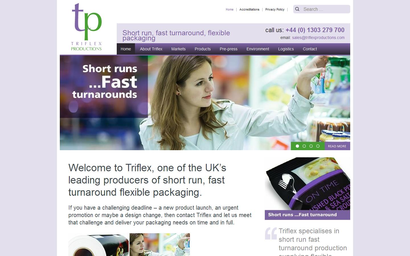 Triflex Productions Website