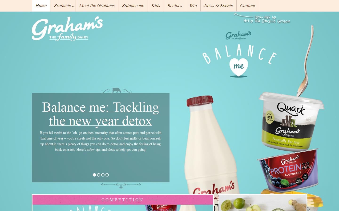 Graham''s the Family Dairy Website
