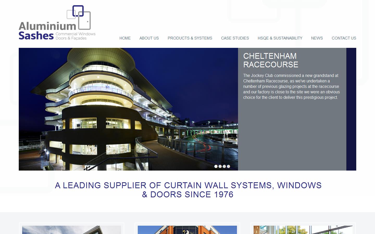 Aluminium Sashes Website