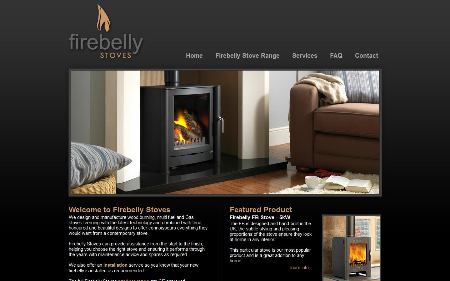 Firebelly Stoves Website
