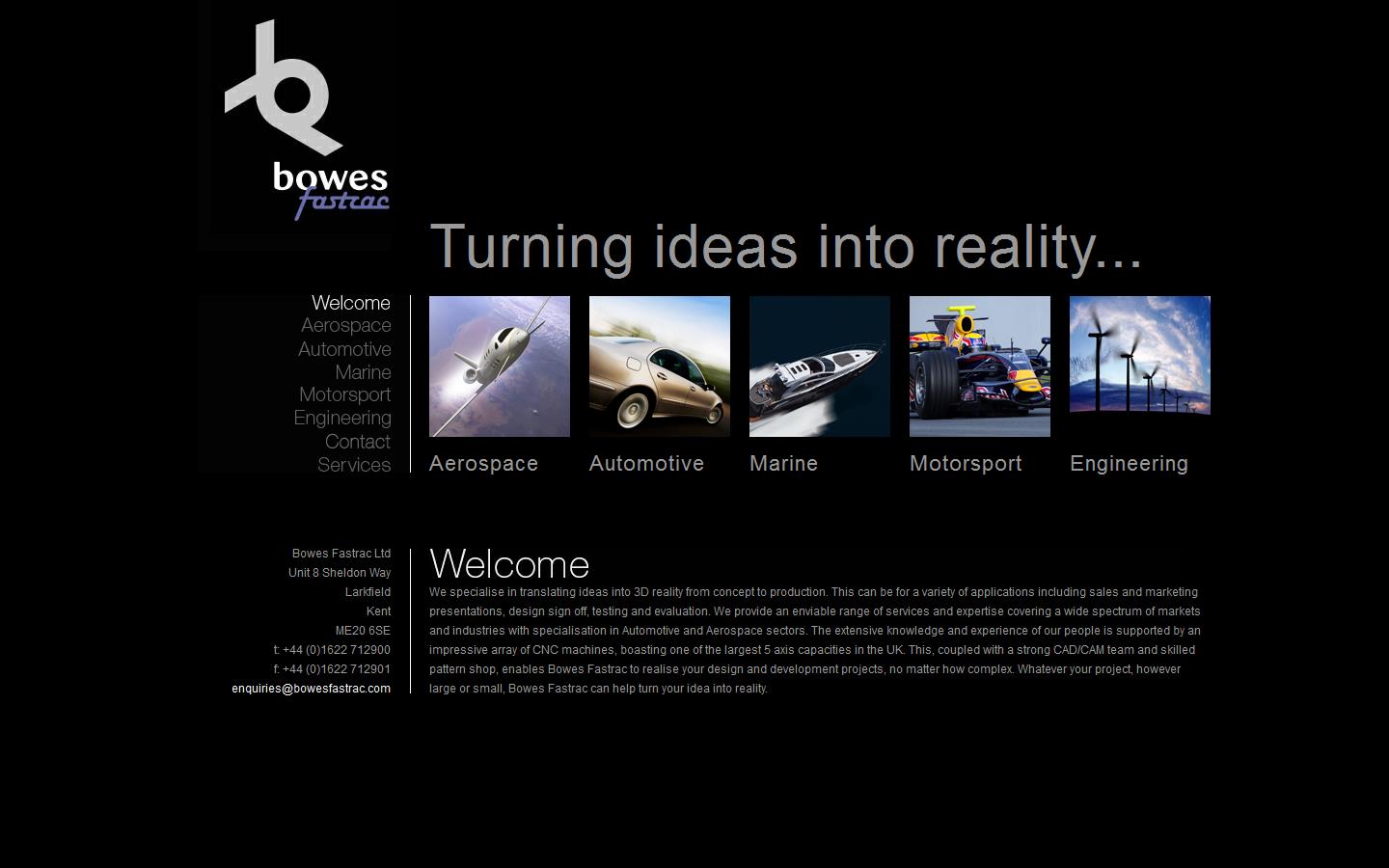 Bowes Fastrac Ltd Website