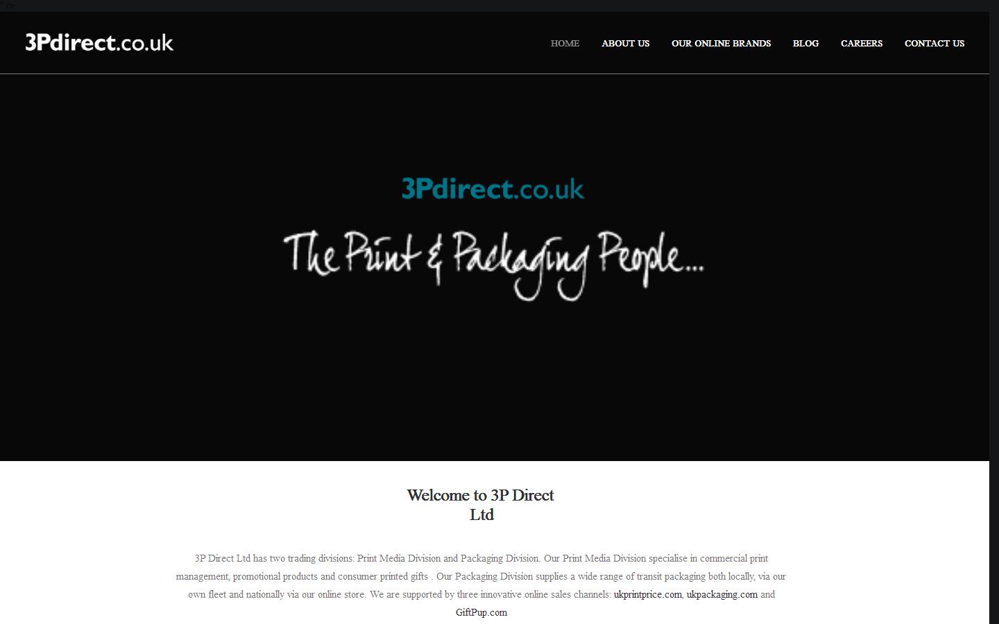 3 P Direct Ltd Website
