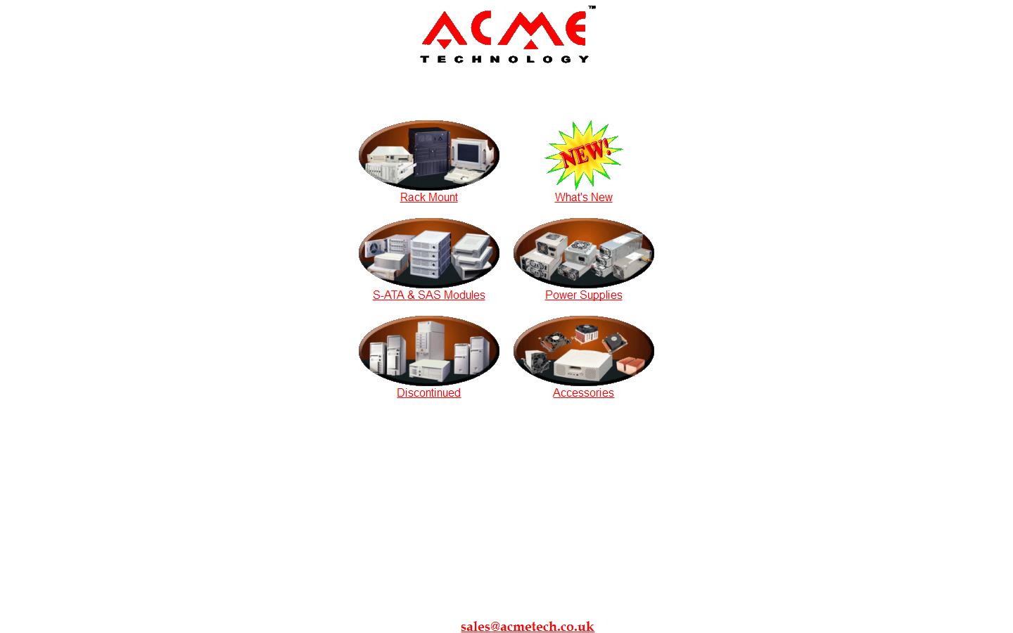 Acme Technology Website