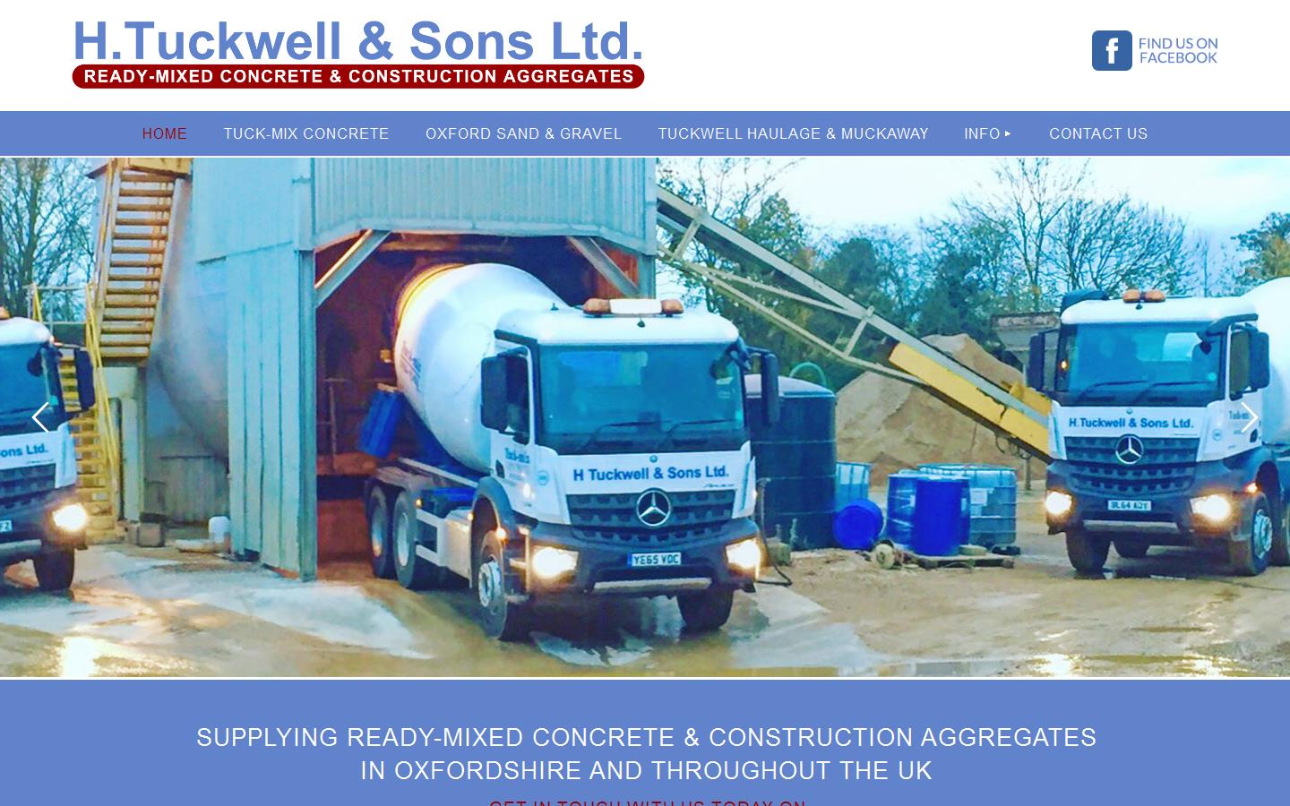 H Tuckwell & Sons Ltd Website