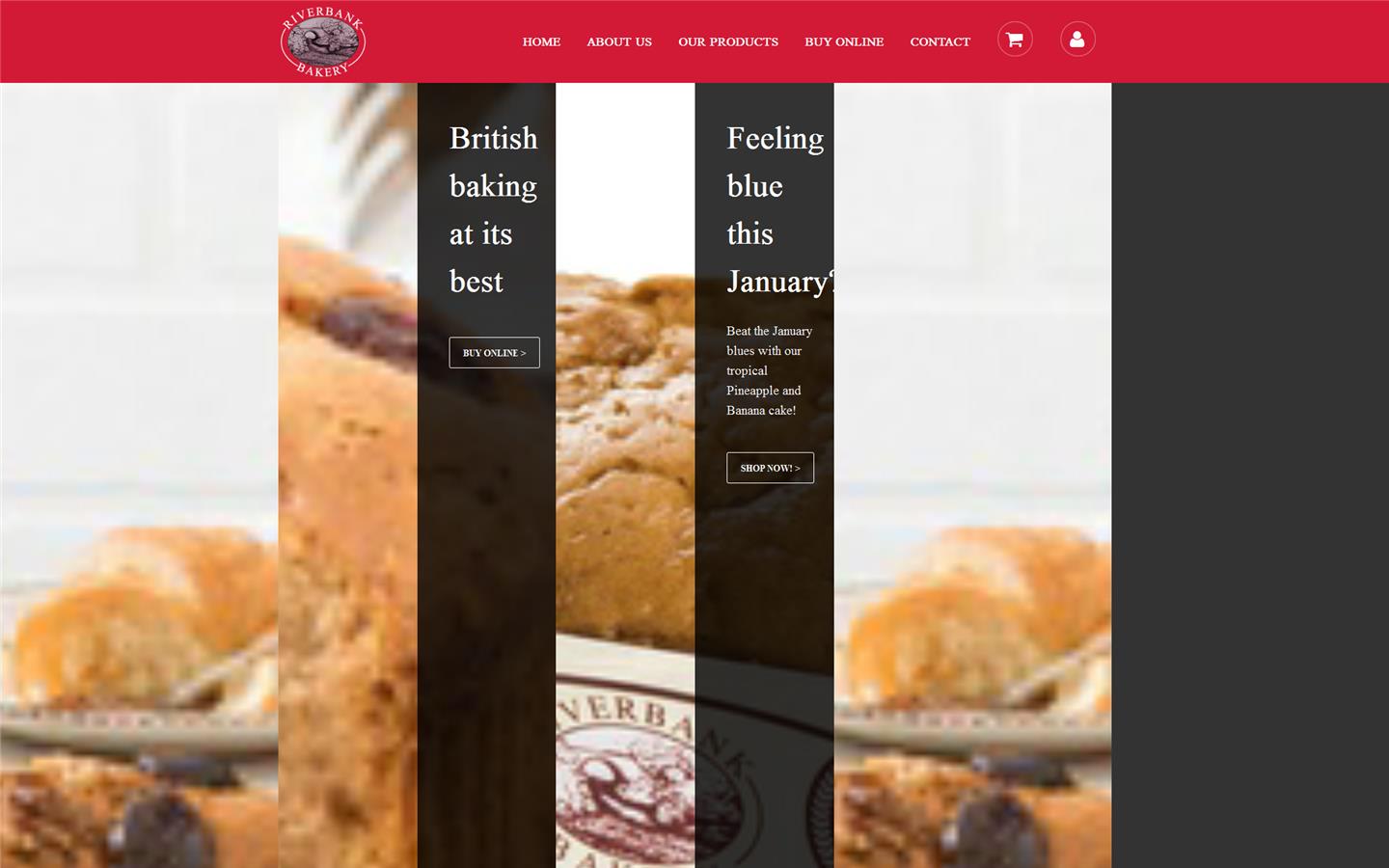 Riverbank Bakery Website