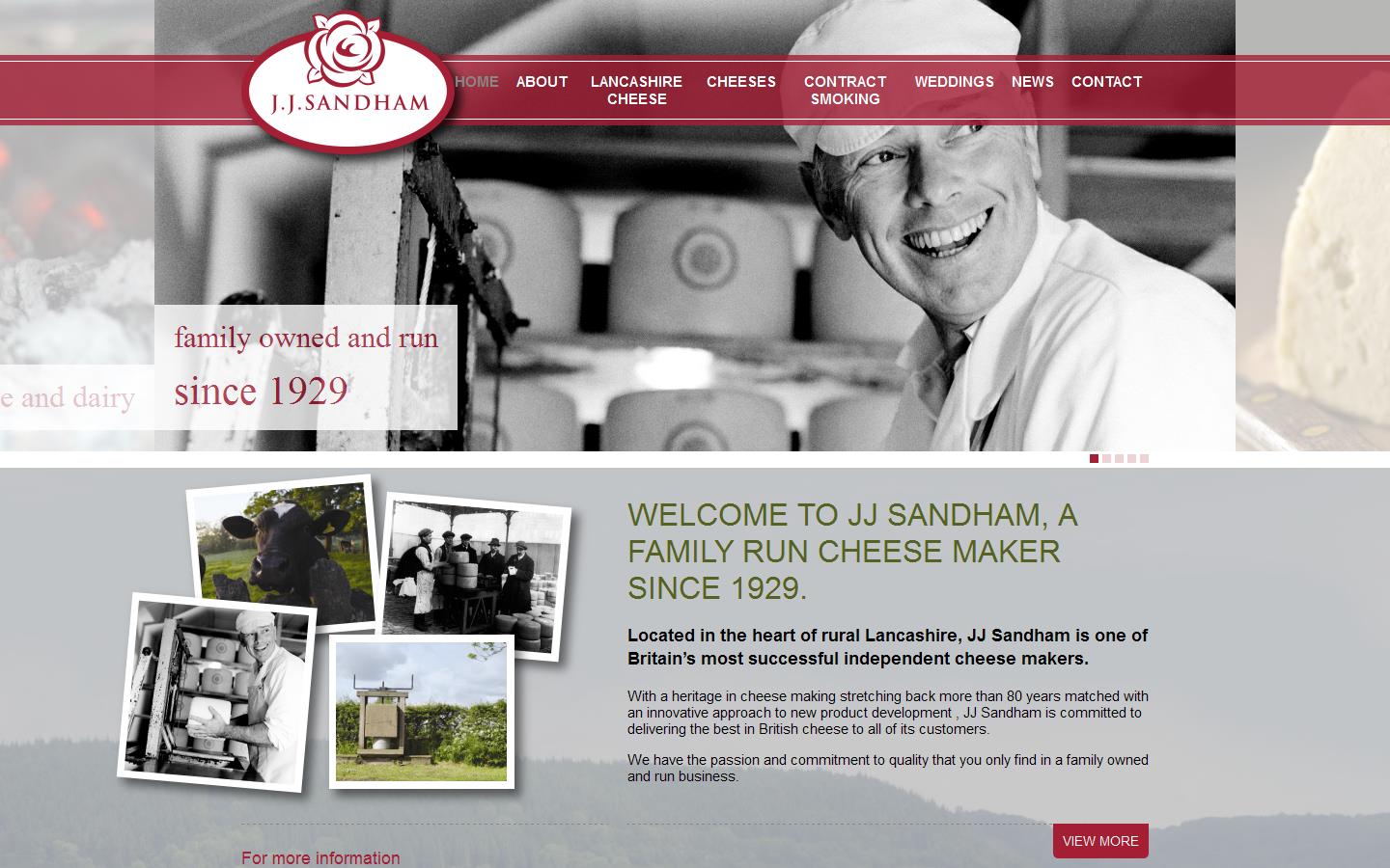 J J Sandham Ltd Website