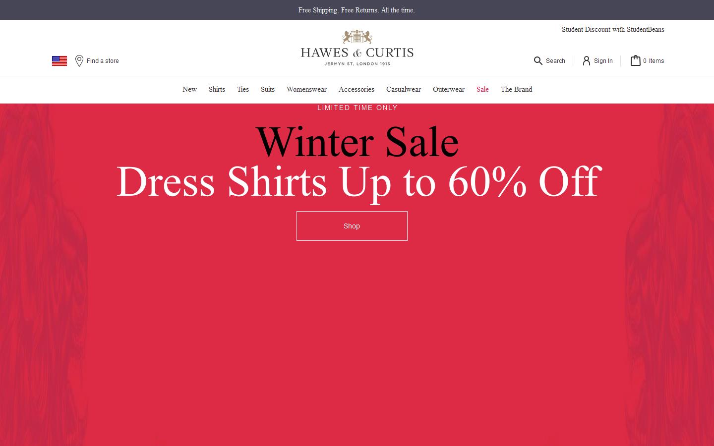 Hawes & Curtis Website