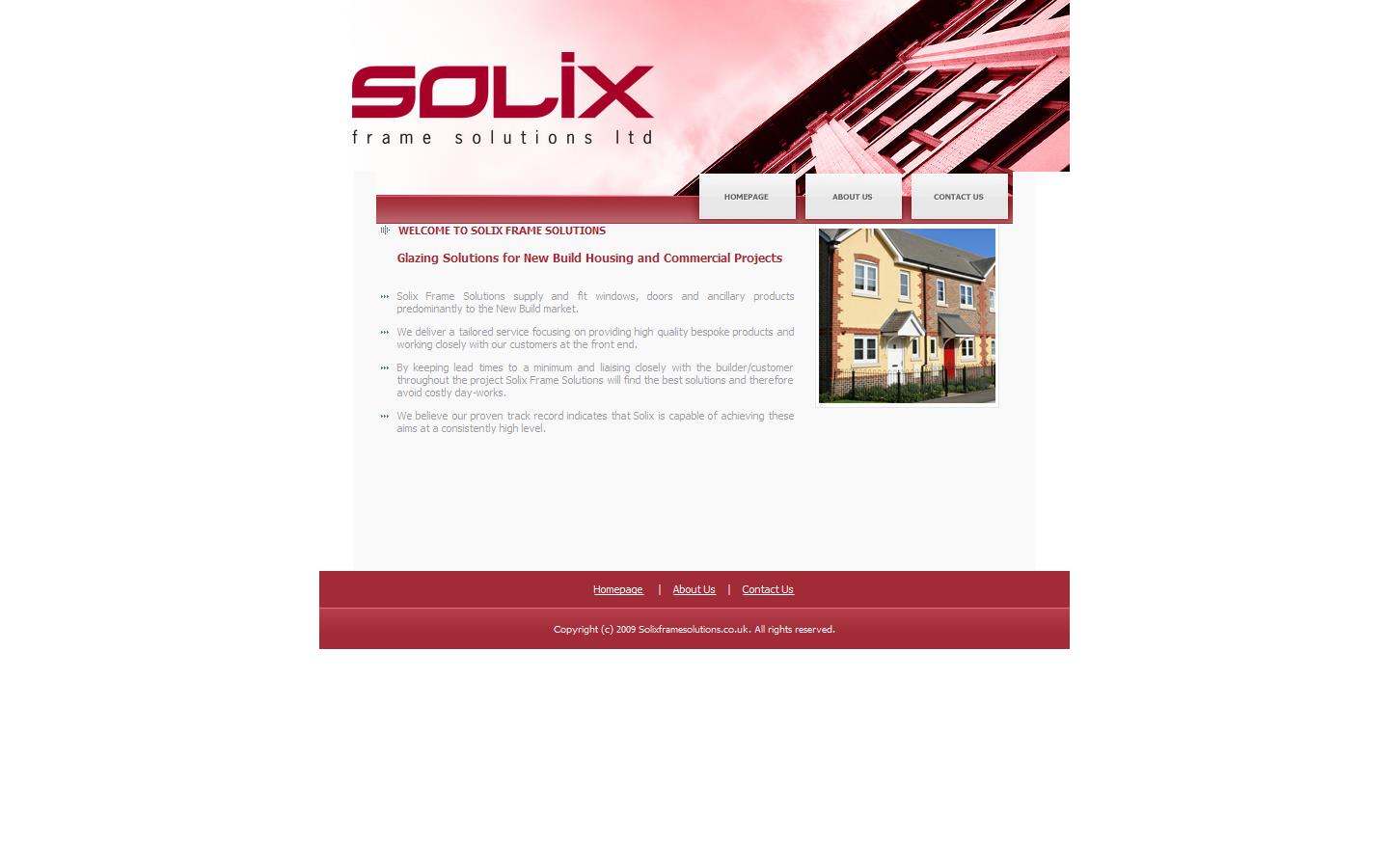 Solix Frame Solutions Ltd Website