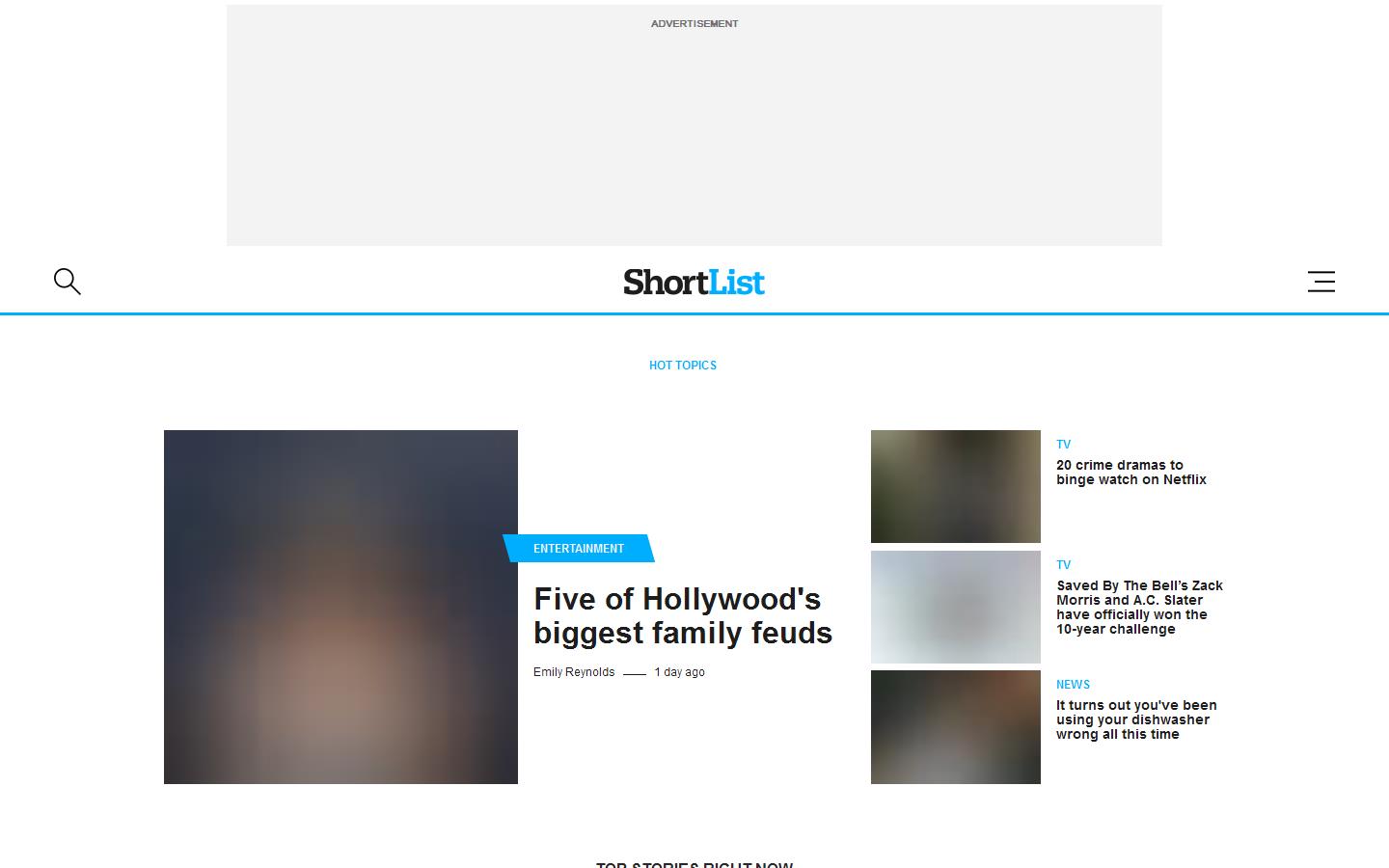Shortlist Website