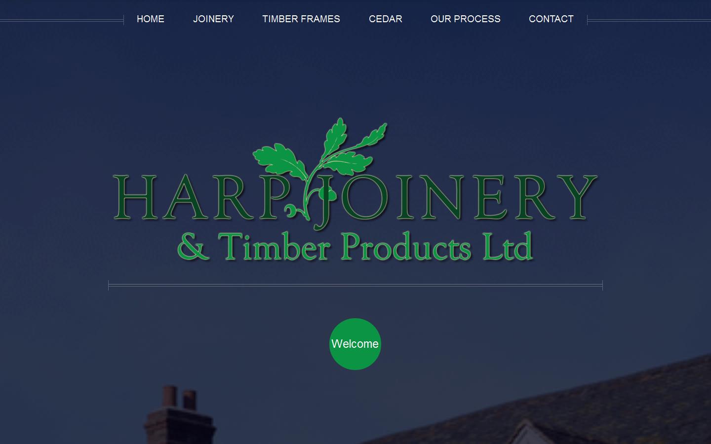 Harp Joinery & Timber Products Website