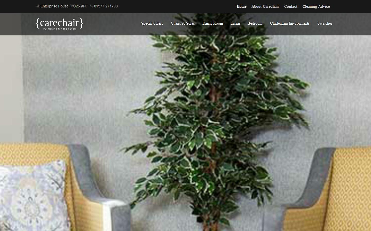 Carechair Ltd Website