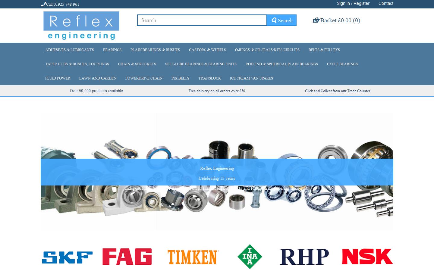 Reflex Engineering Website