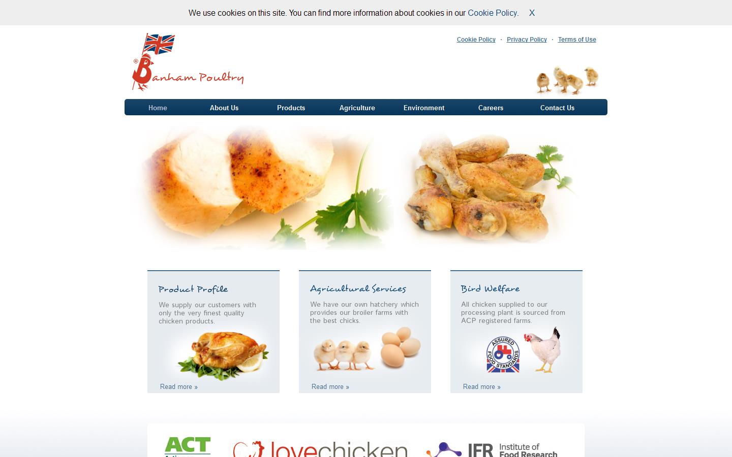 Banham Poultry Ltd Website