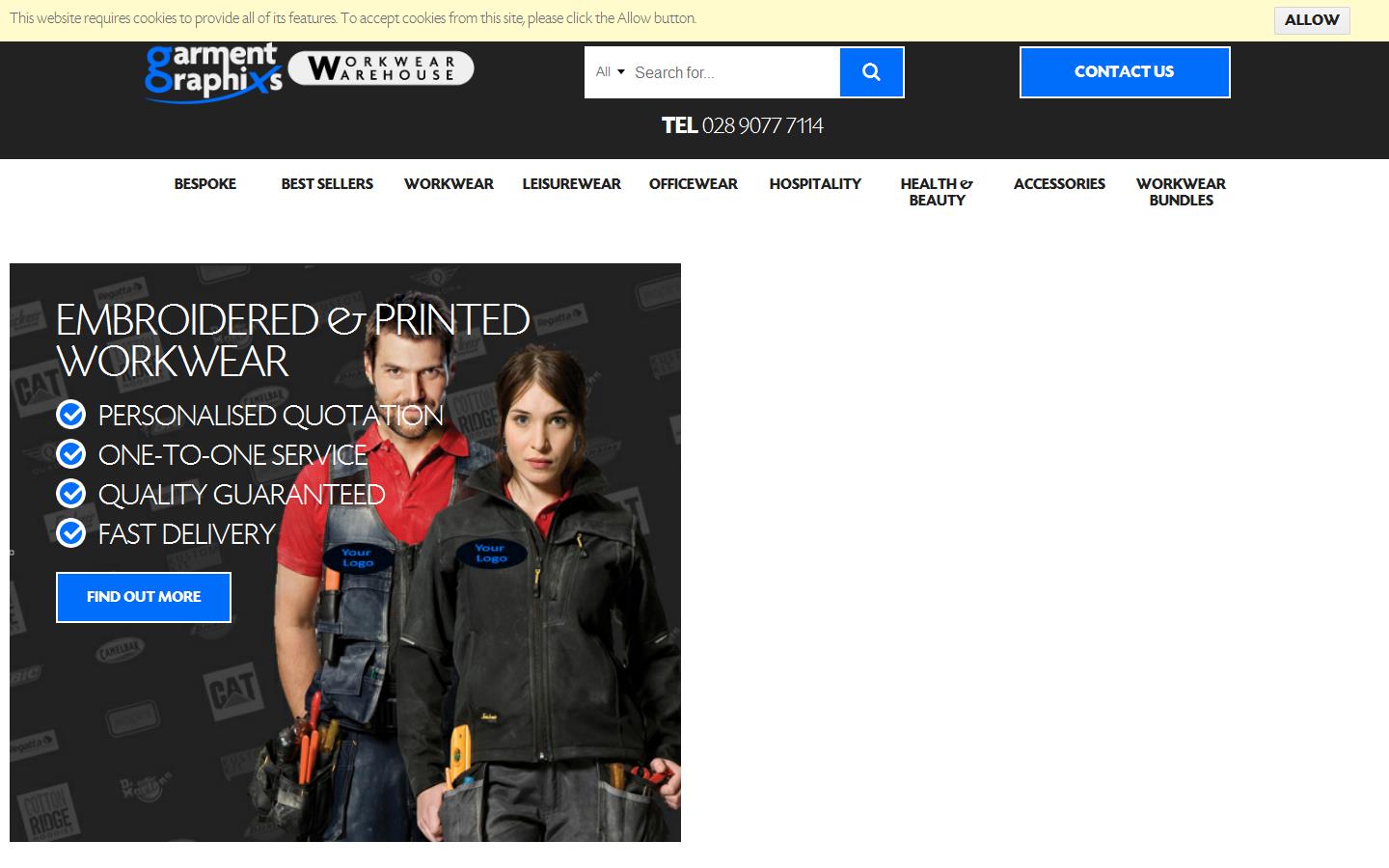 Garment Graphixs Ltd Website