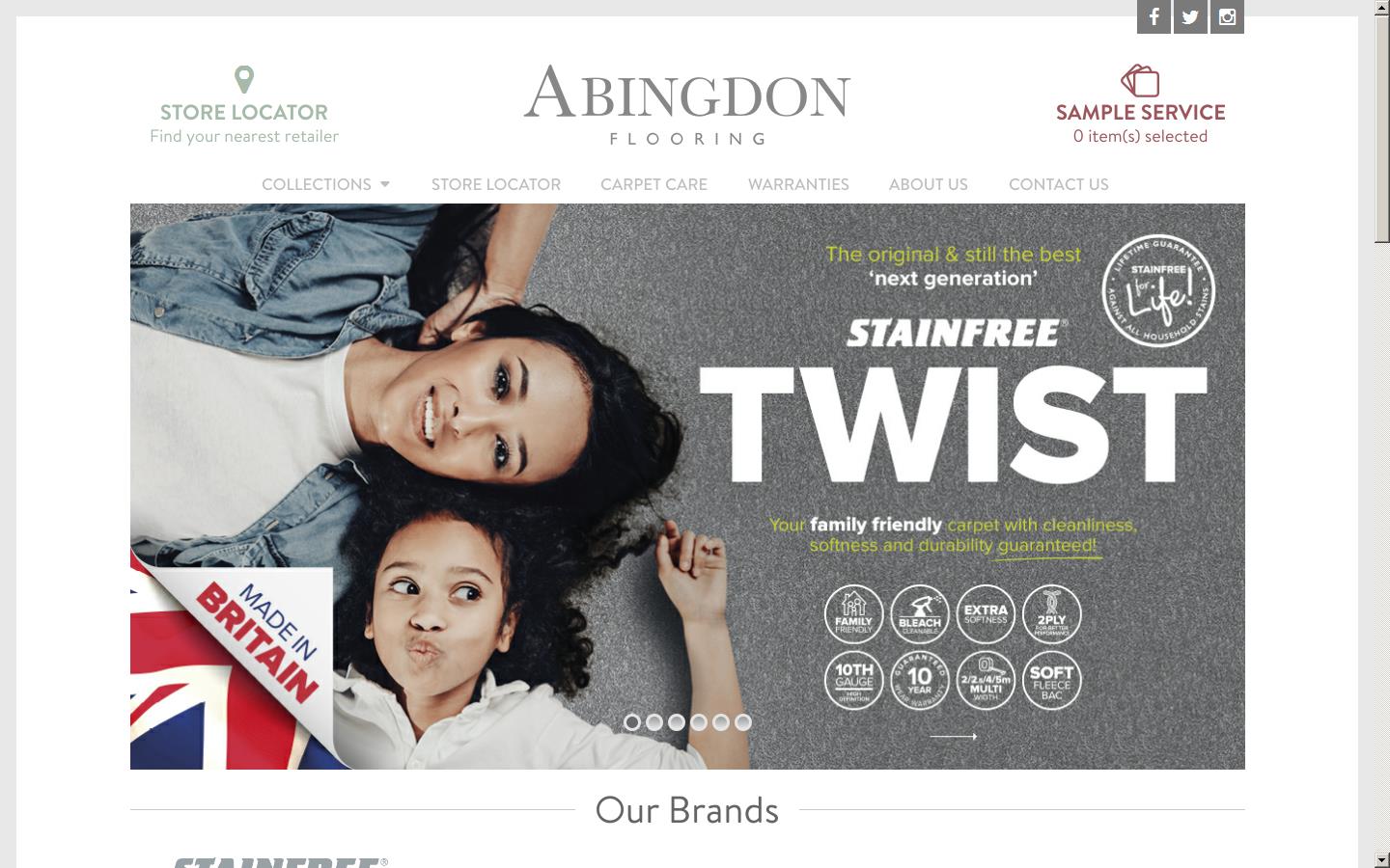 Abingdon Flooring Website