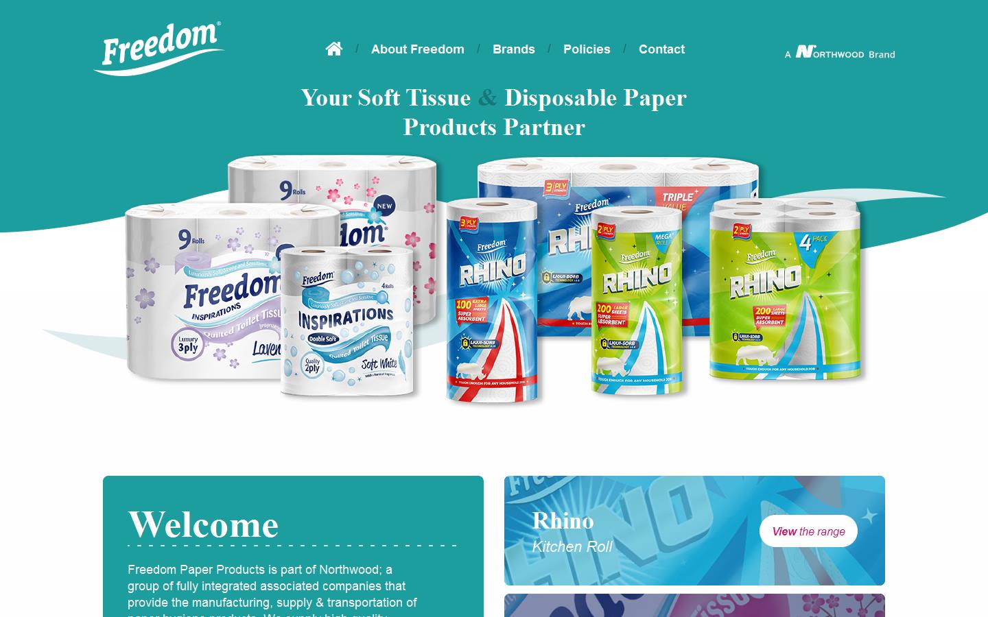Freedom Paper Products Ltd Website