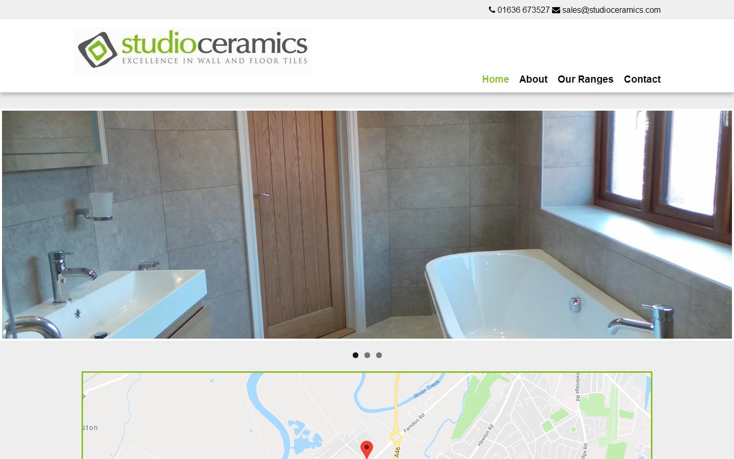 Studio Ceramics Website