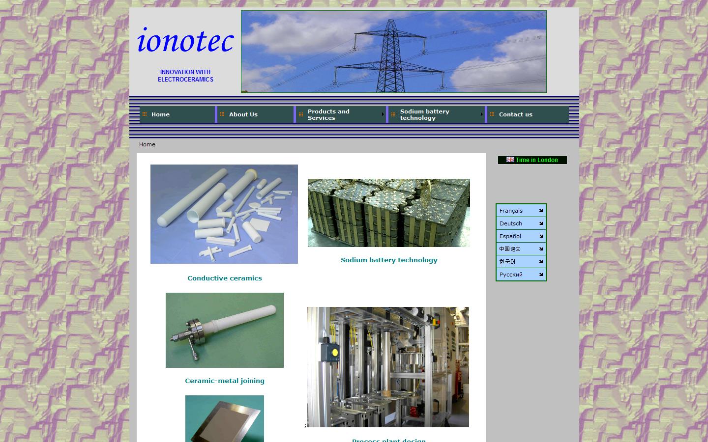 Ionotec Website