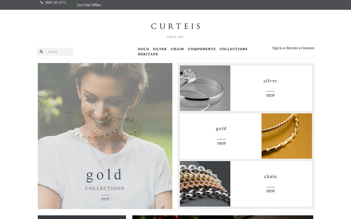 Curteis Website