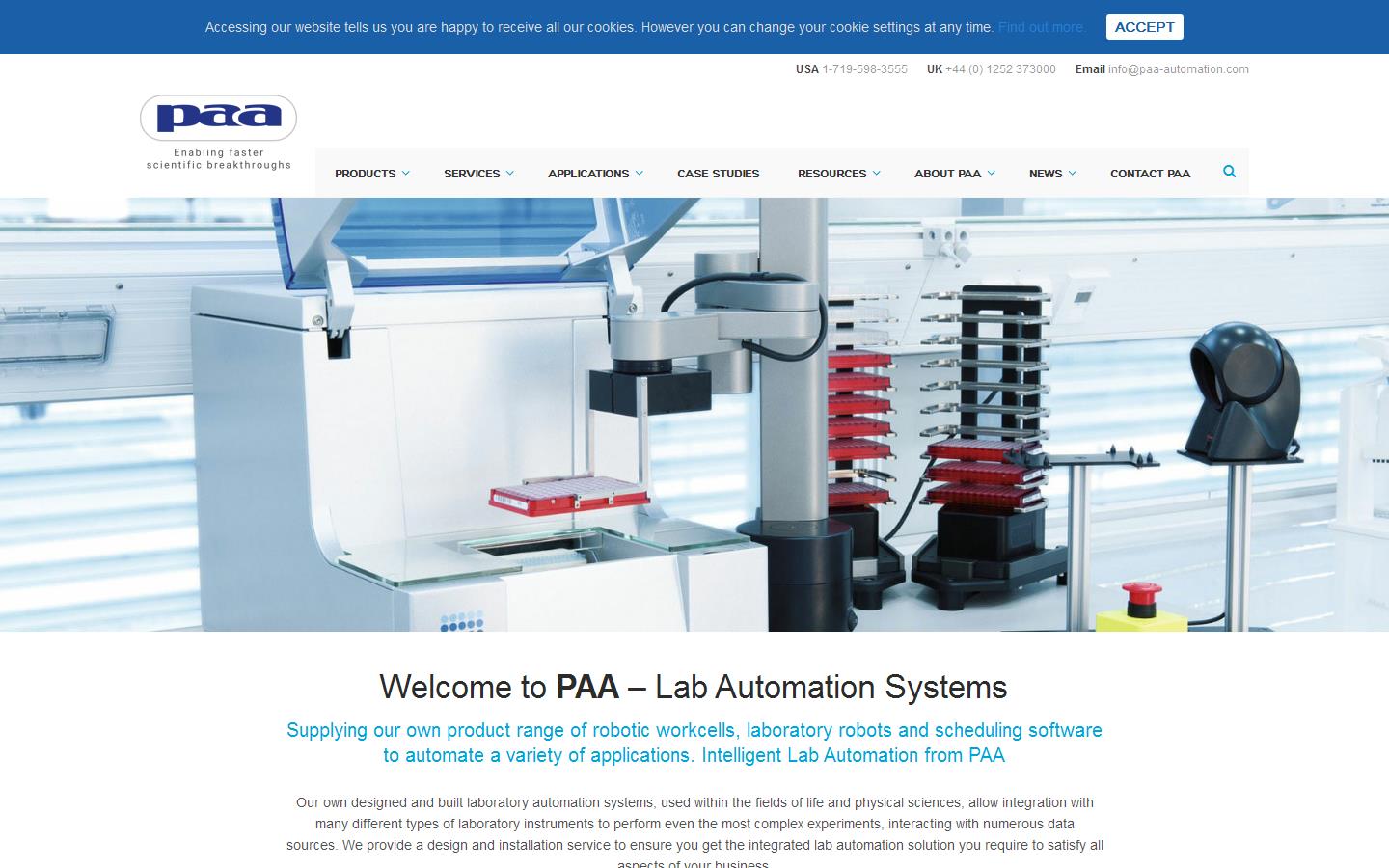 Peak Analysis & Automation Website