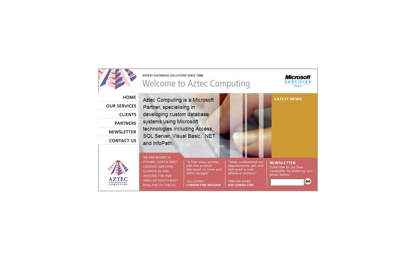 Aztec Computing Website