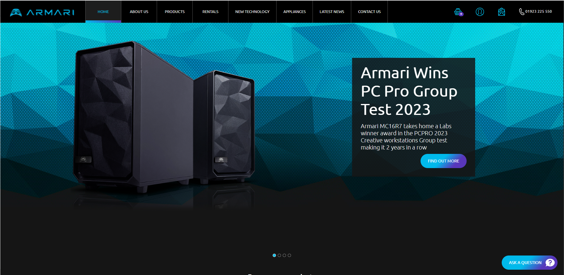 Armari Ltd Website