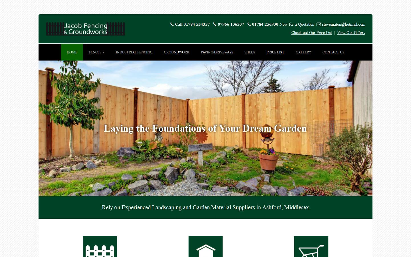 Jacob Fencing Website