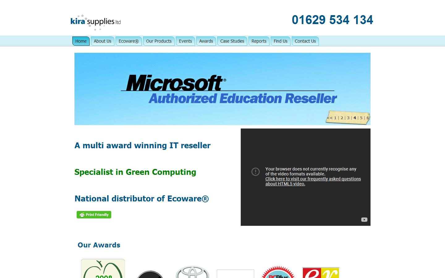 Kira Supplies Ltd Website