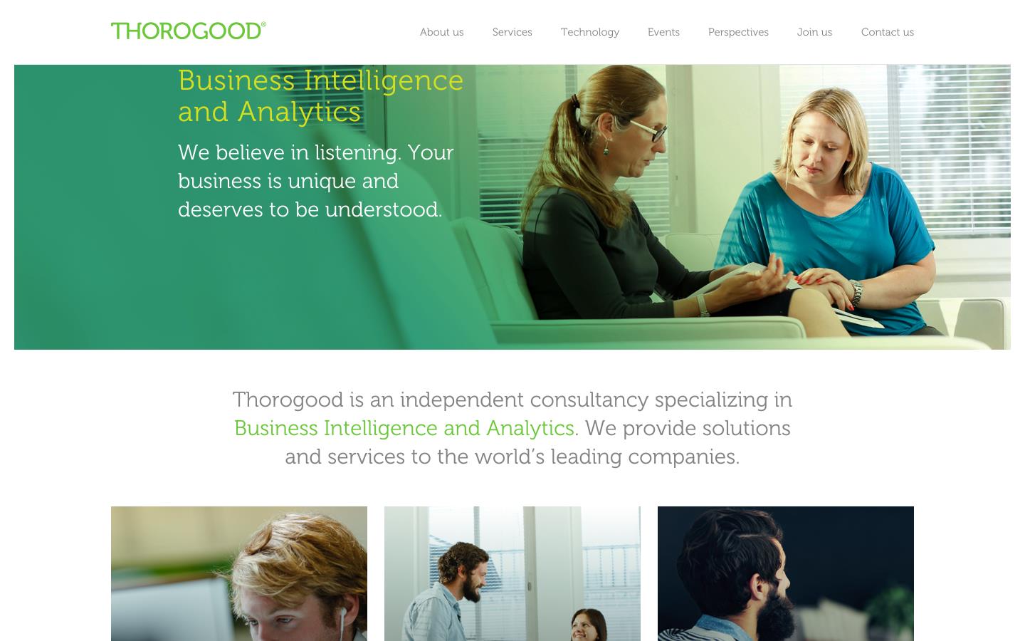Thorogood Website