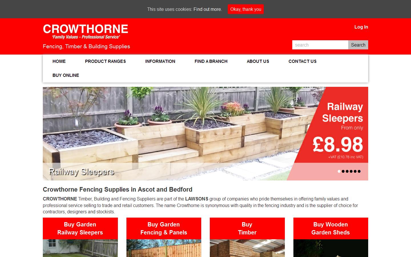 Crowthorne Website