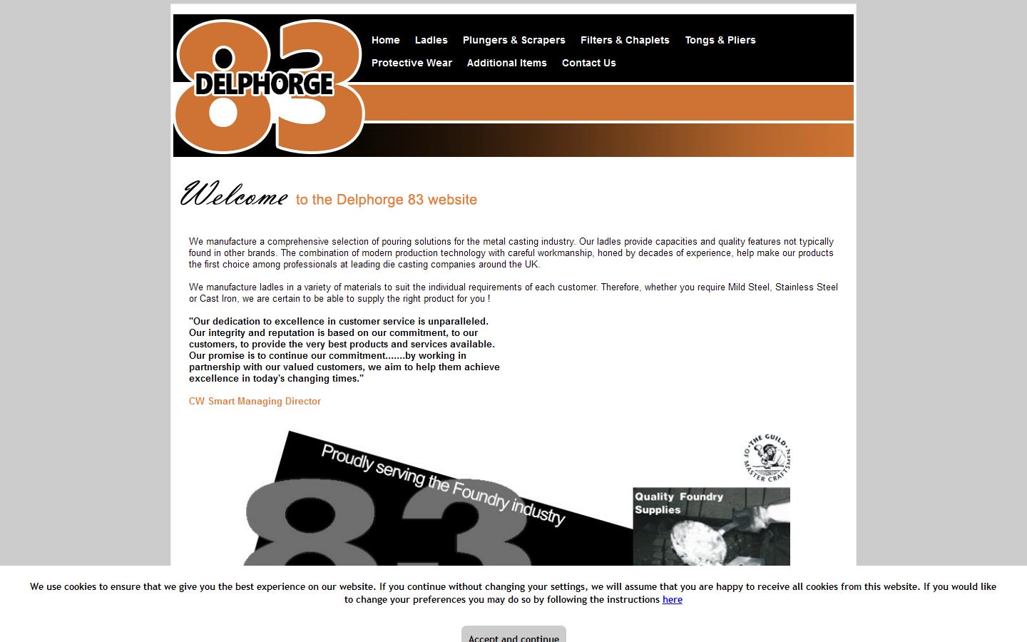 Delphorge 83 Ltd Website