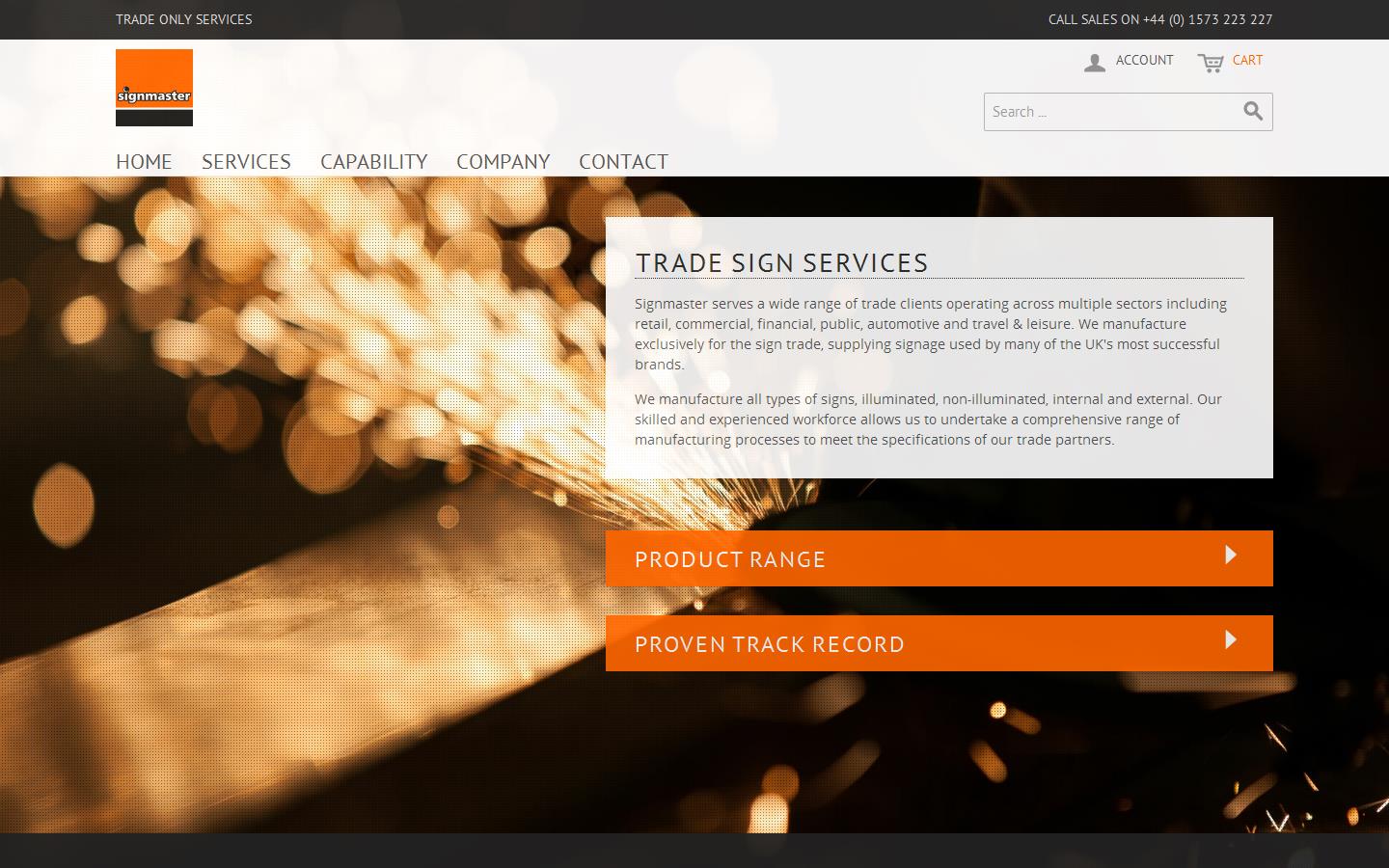 Signmaster E D Ltd Website