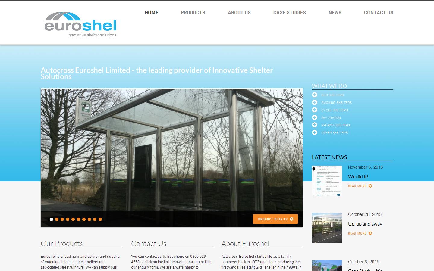 Autocross Euroshel Website