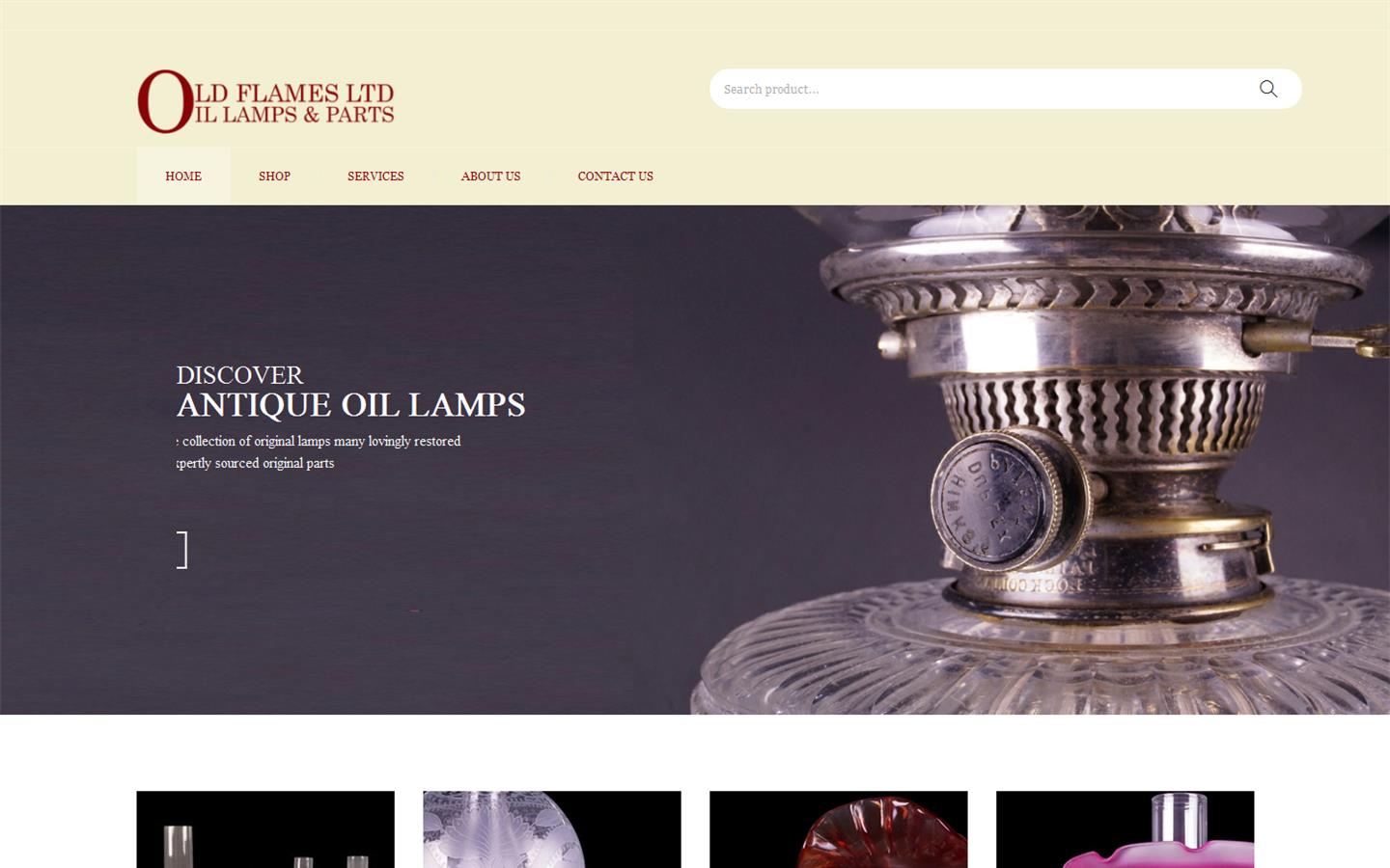 Old Flames Ltd Website