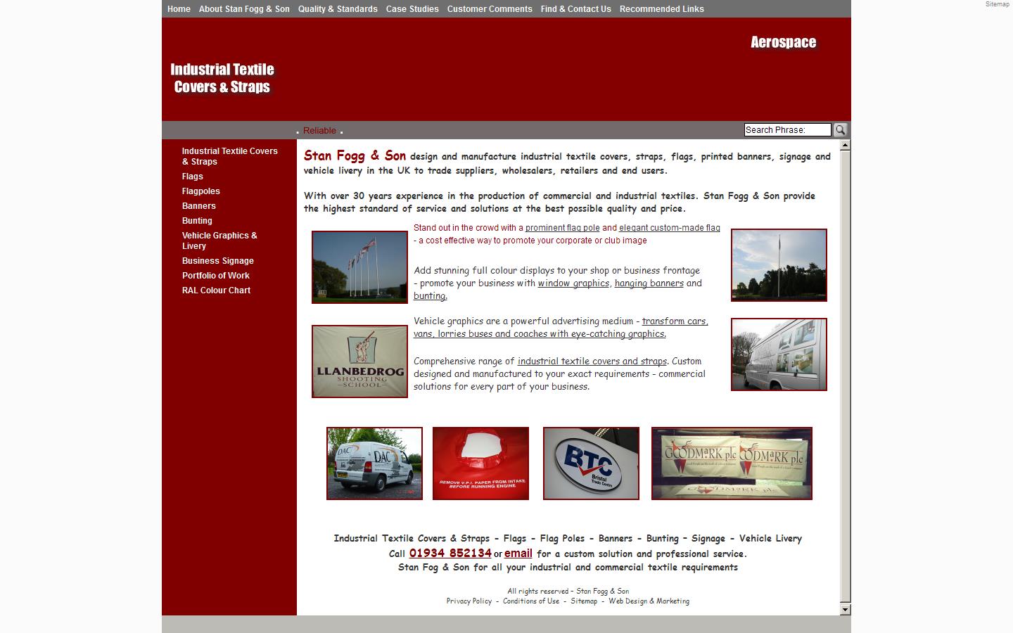 Stan Fogg & Son Website