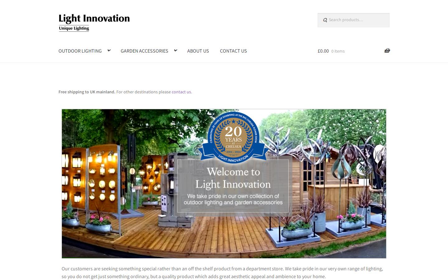 Light Innovation Ltd Website