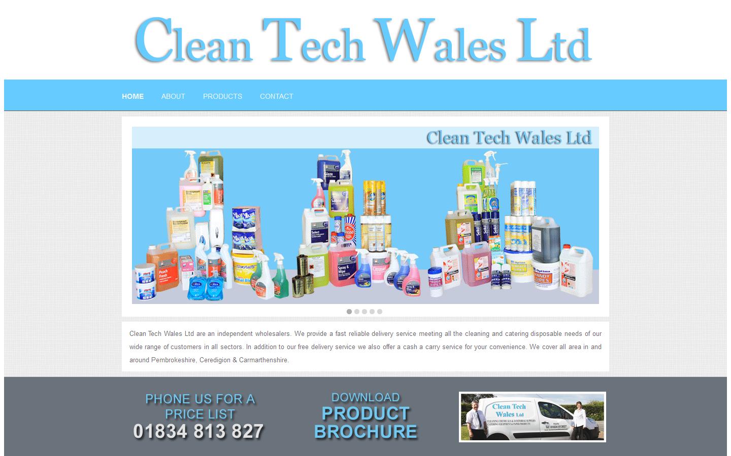 Clean Tech Website