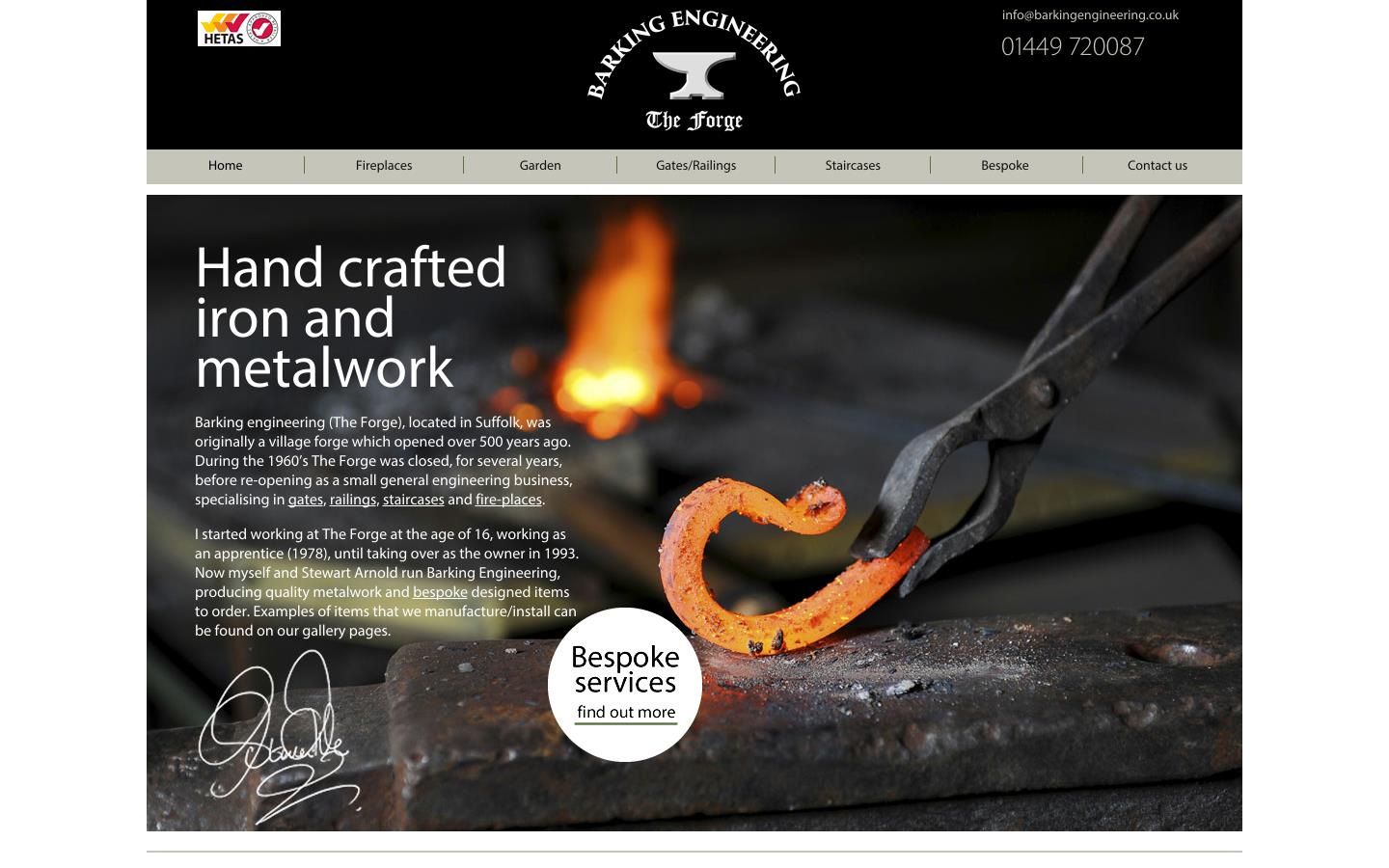 Barking Engineering Website