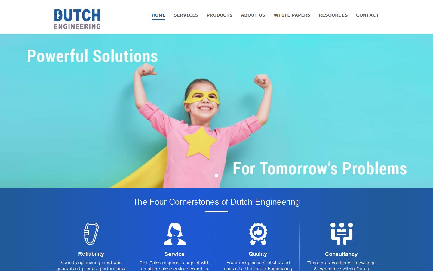 Dutch Engineering Website