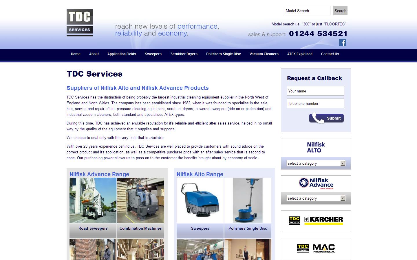 T D C Services Website