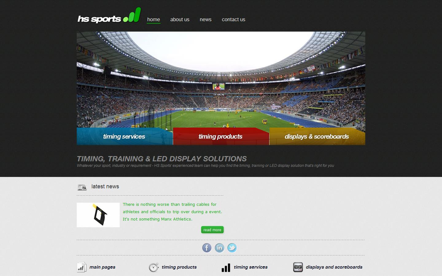 H S Sports Website