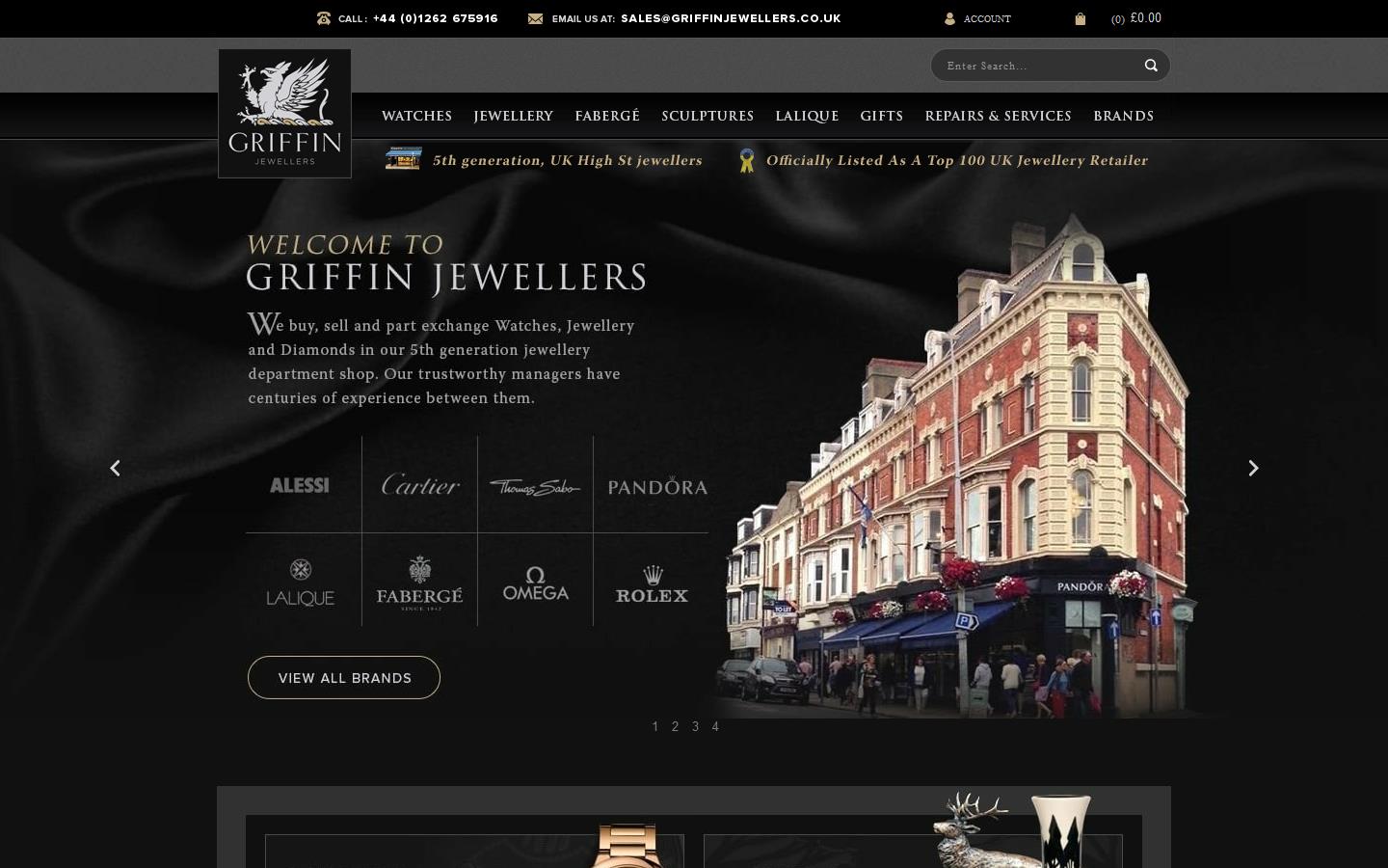Griffin Jewellers Website
